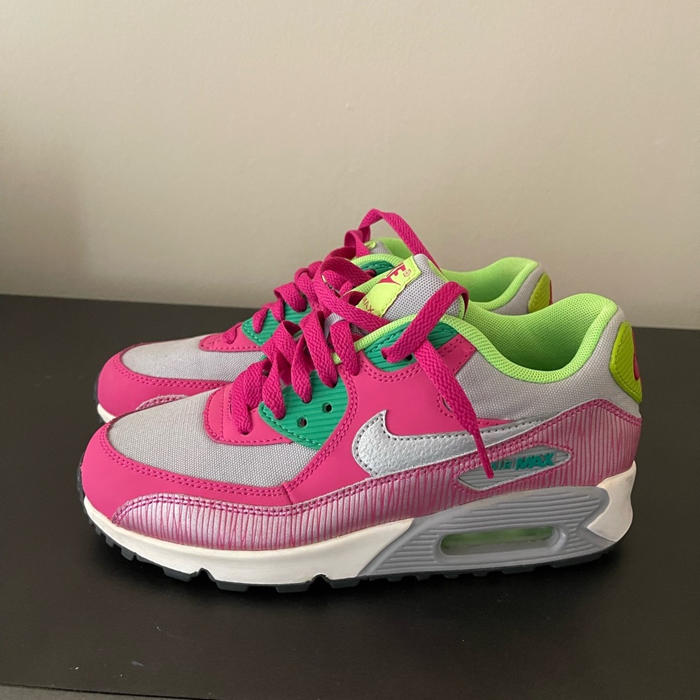 Nike Women's Sneakers - Pink, Green, White